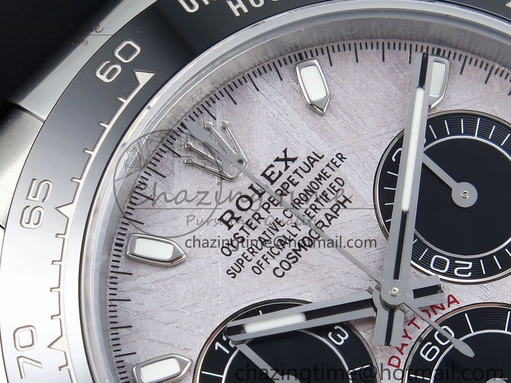 Daytona V3 Dial (Gain on Meteorite Best Strap SH4130 Weight) QF 116519 Edition 1:1 Oysterflex 0218